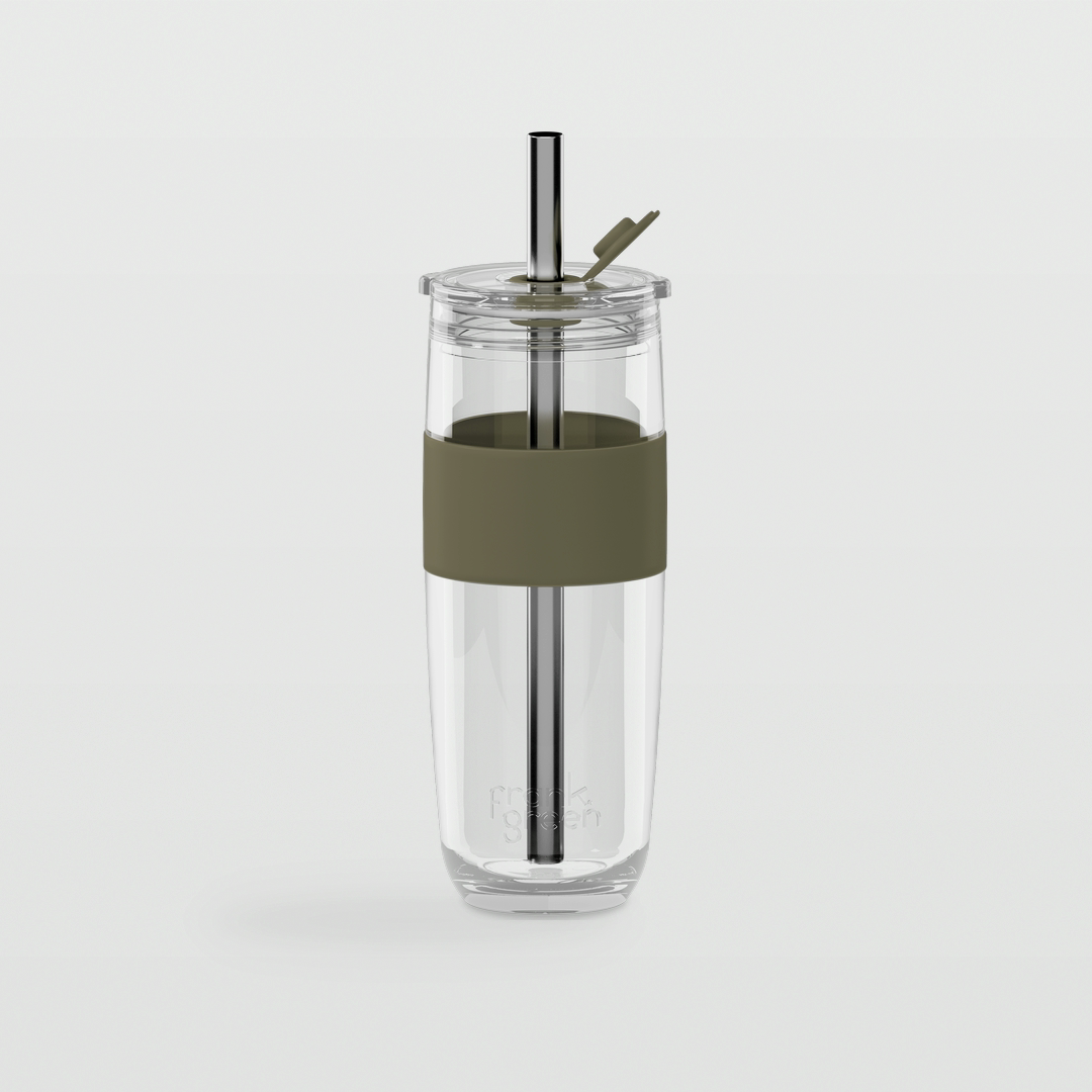 Edition II Big Cup with Jumbo Straw (595ml) | Moss — image 1