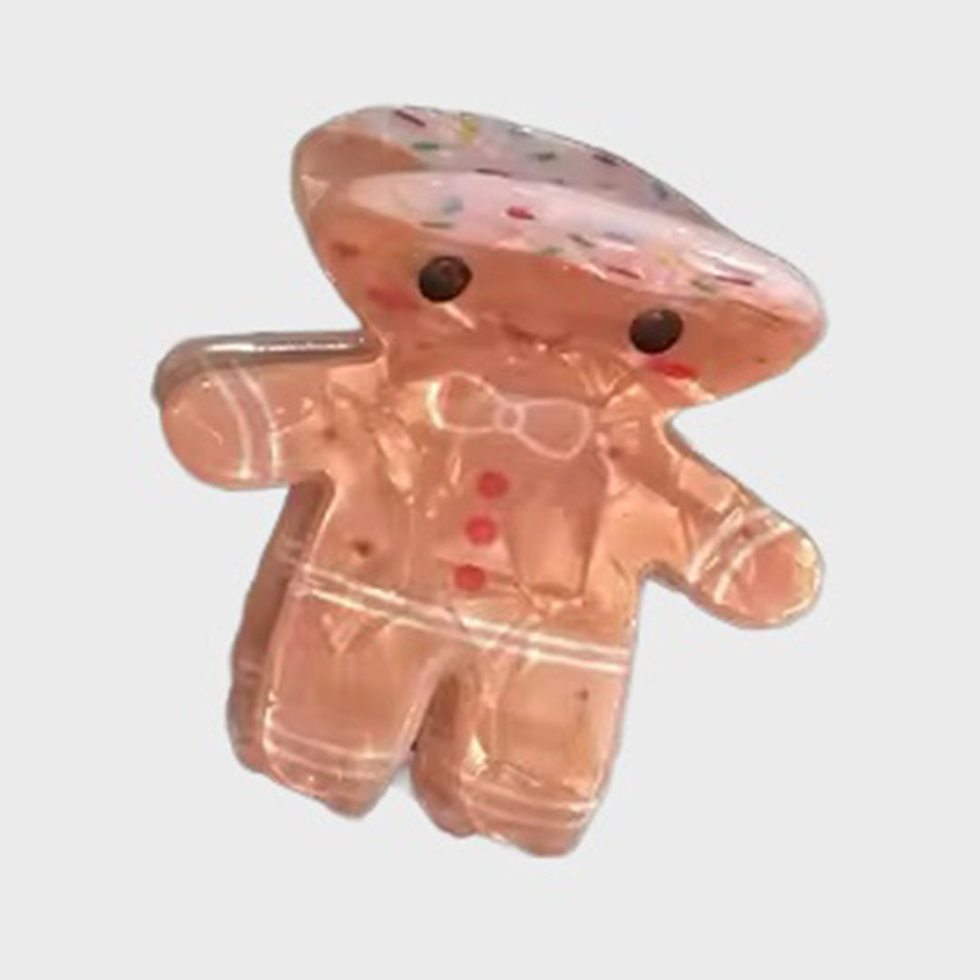 Gingerbread Man Hair Clip – hero view