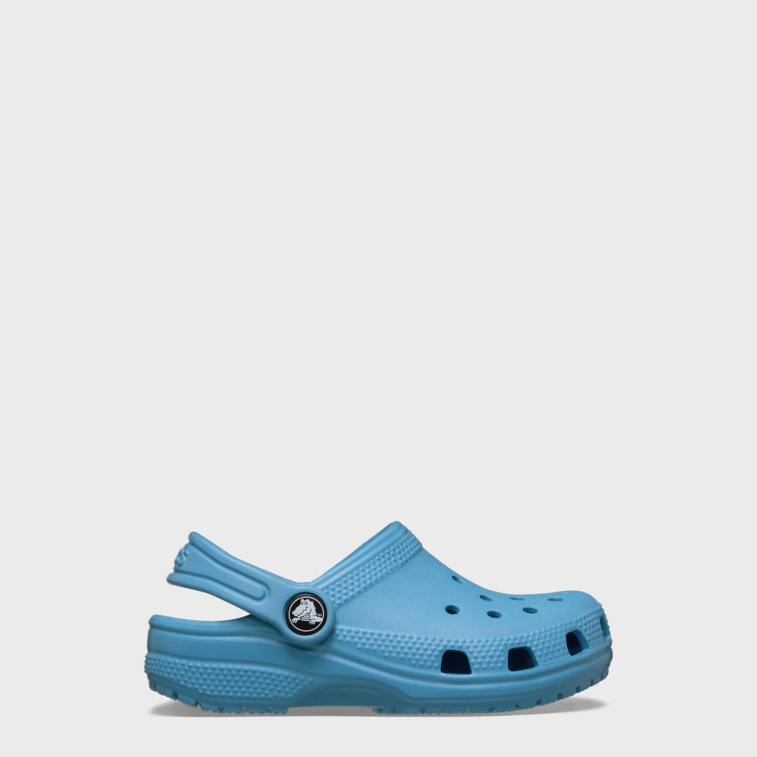 Toddler Classic Clog | Elite Blue — Side view