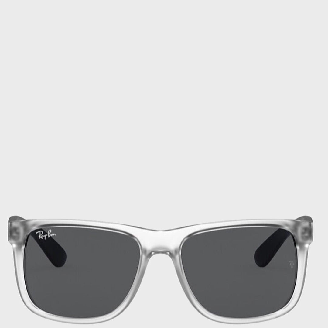Justin | Transparent Grey official Ray-Ban front view