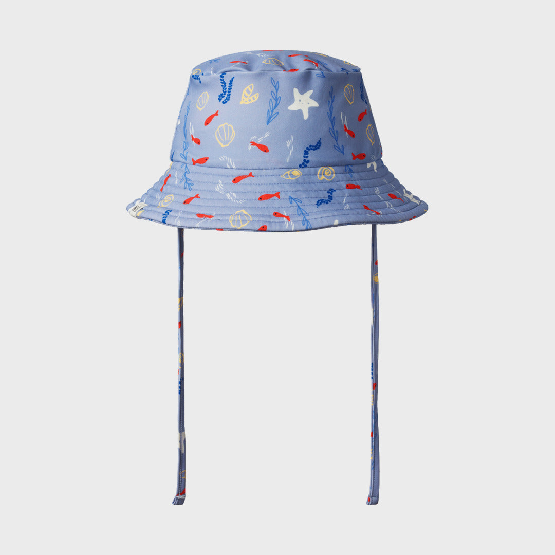 Splash Sunhat | Blue Snorkel Print — product view 1