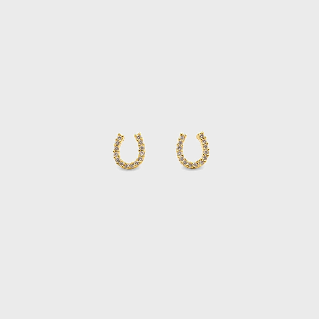 Chance Studs | Gold