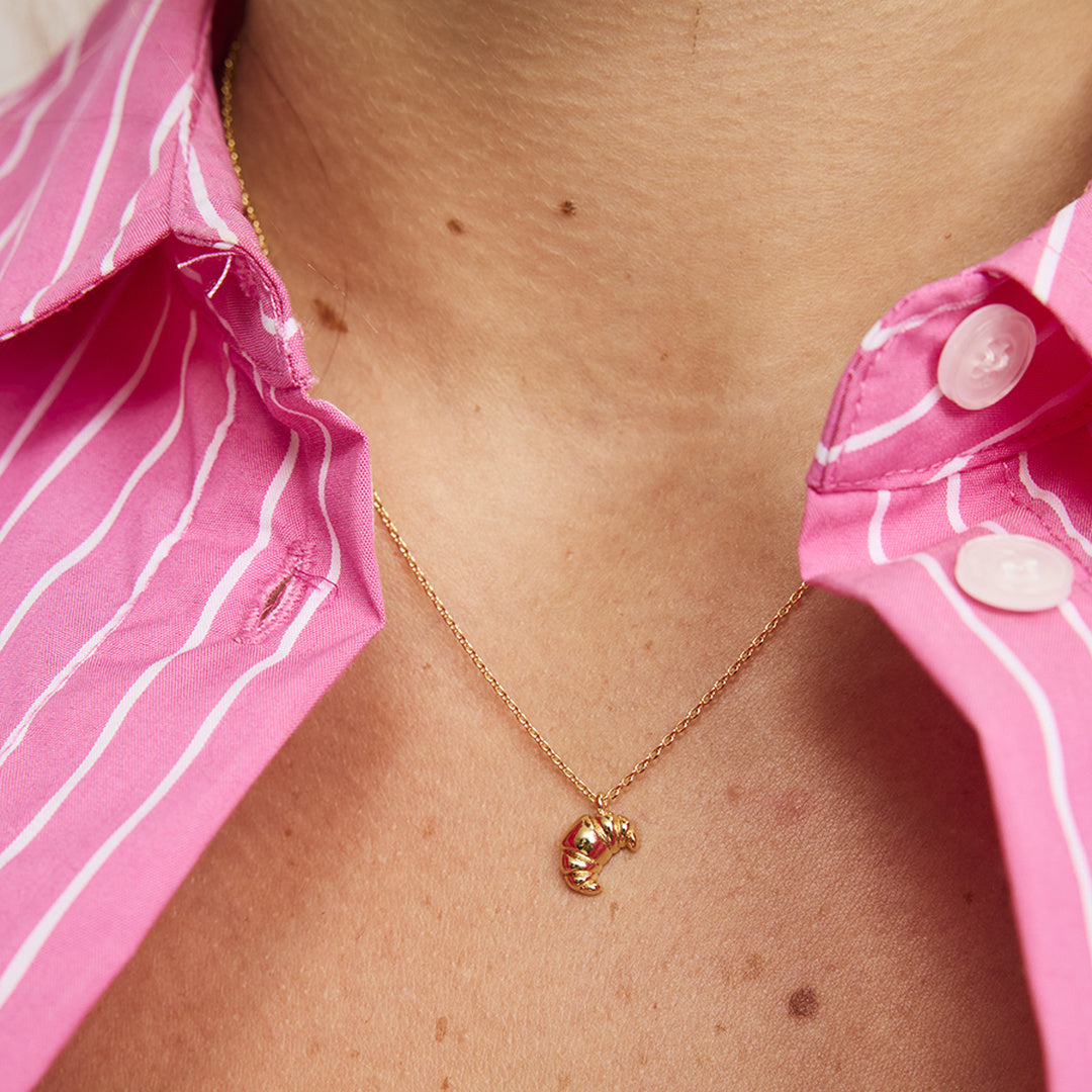 Le Croissant Necklace | Gold