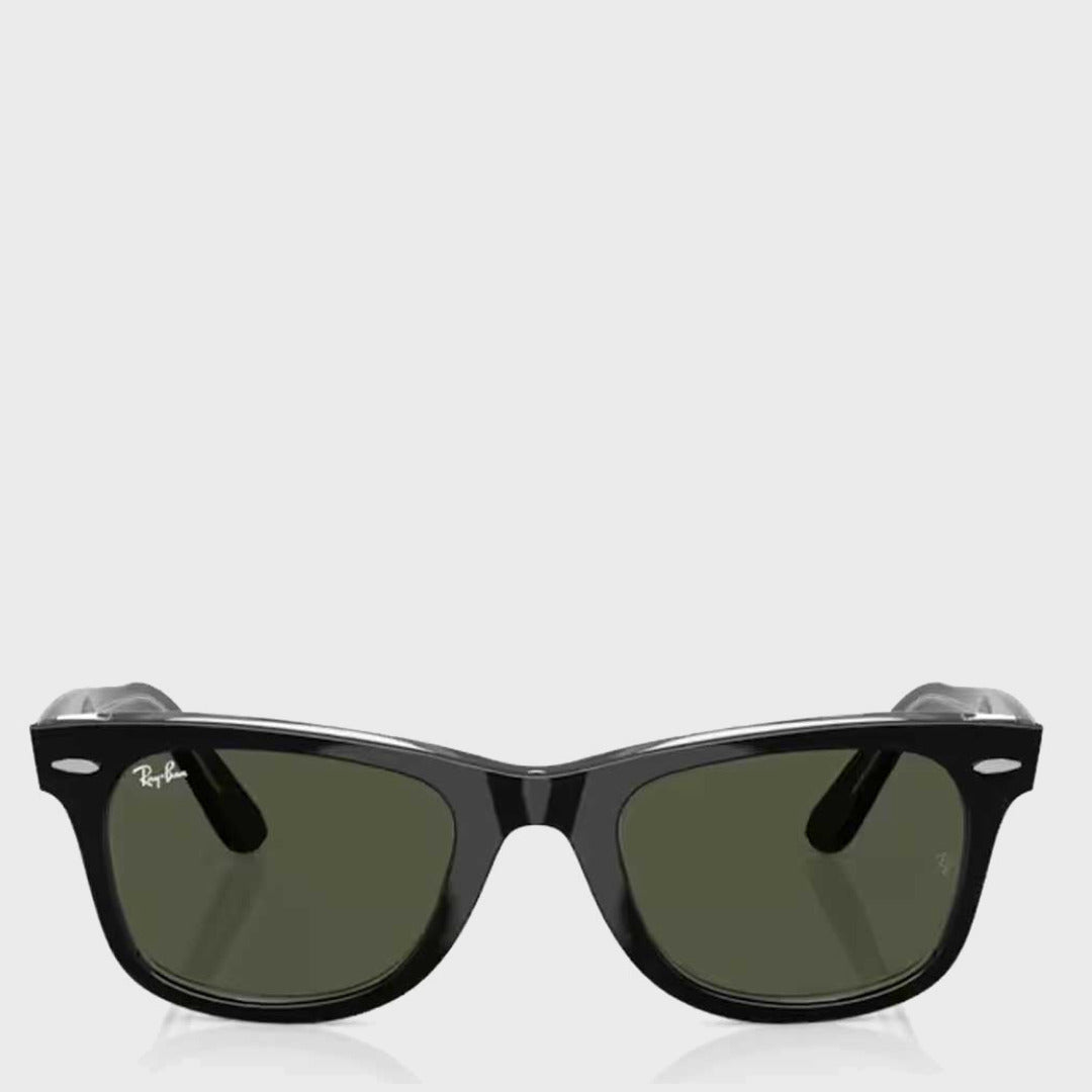 Wayfarer | Black on Transparent
