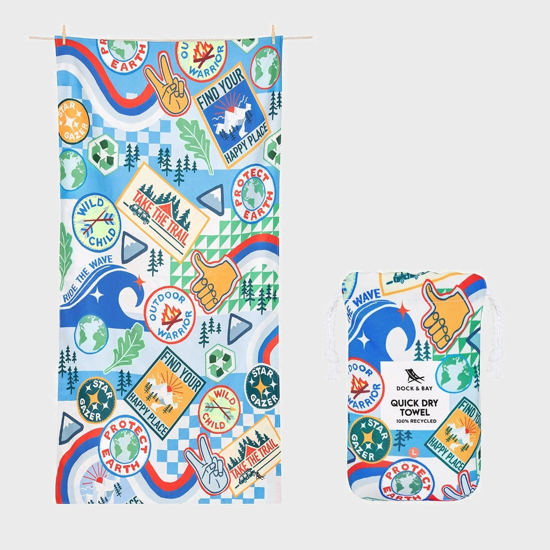 Kids Beach Towel | Into The Wild — image 1