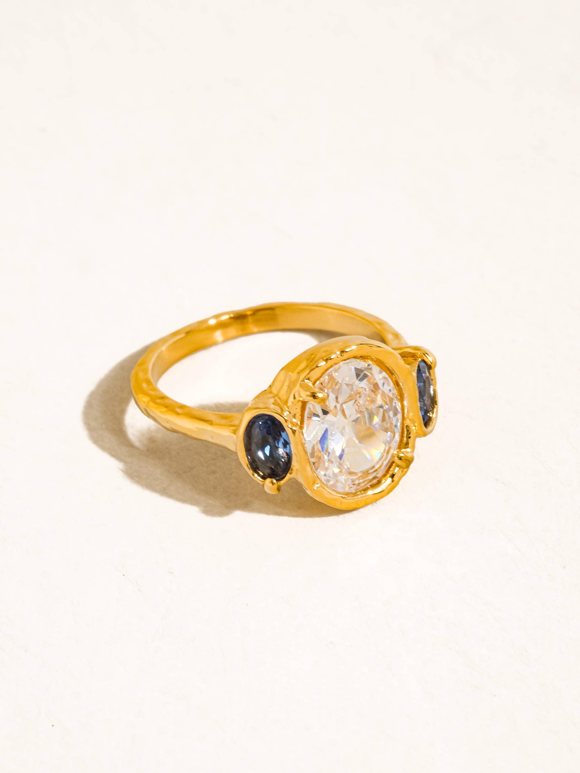 Chamonix Vintage Statement Trio Ring | 18K Gold