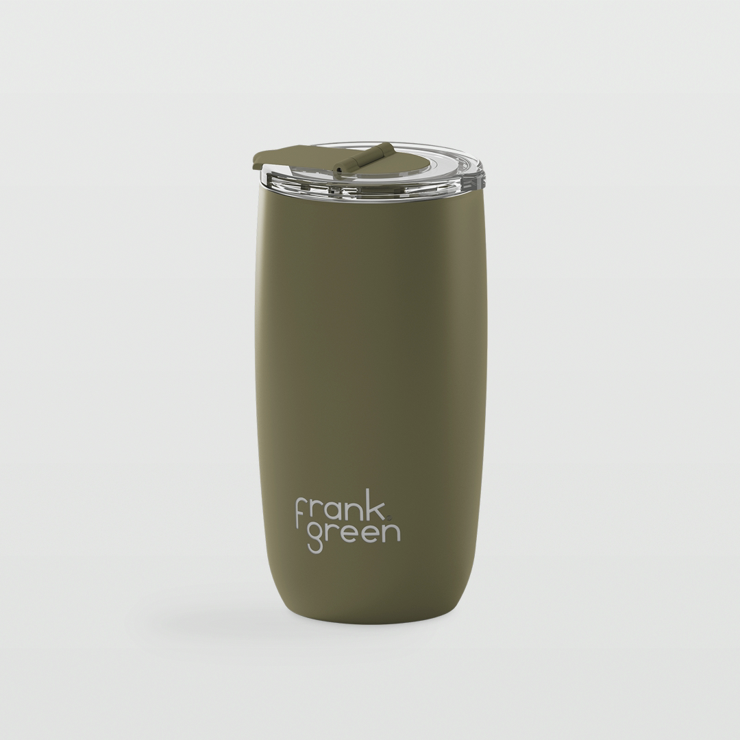 Edition II Coffee Cup with Hinge Lid (475ml) | Moss — image 2