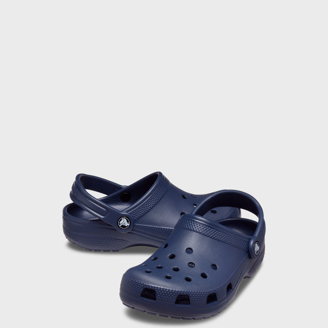 Toddler Classic Clog | Navy — Pair view