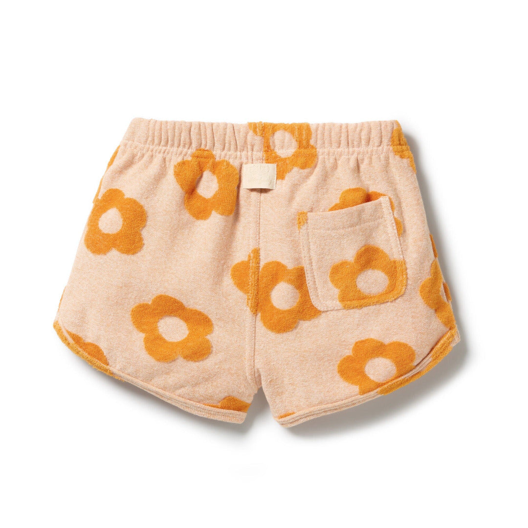 Daisy Glow Organic Terry Tie Short — image 2
