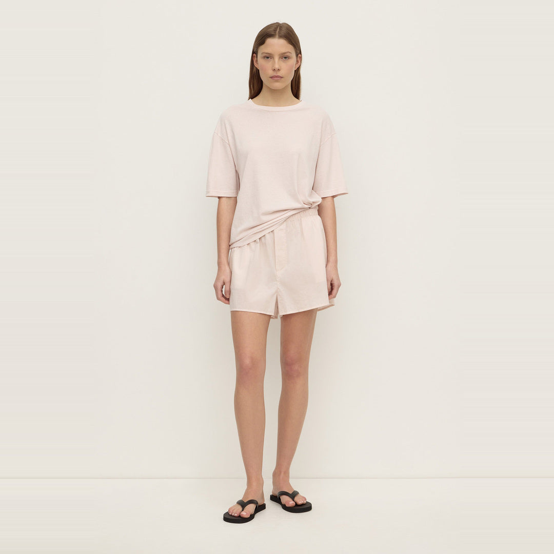 Kira Cotton Hemp Tee | Soft Rose — image 2