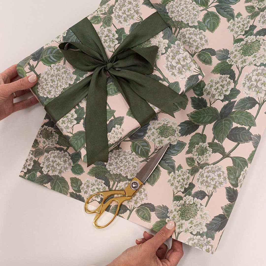 Gift Wrap Roll 3m - Hydrangea image 2
