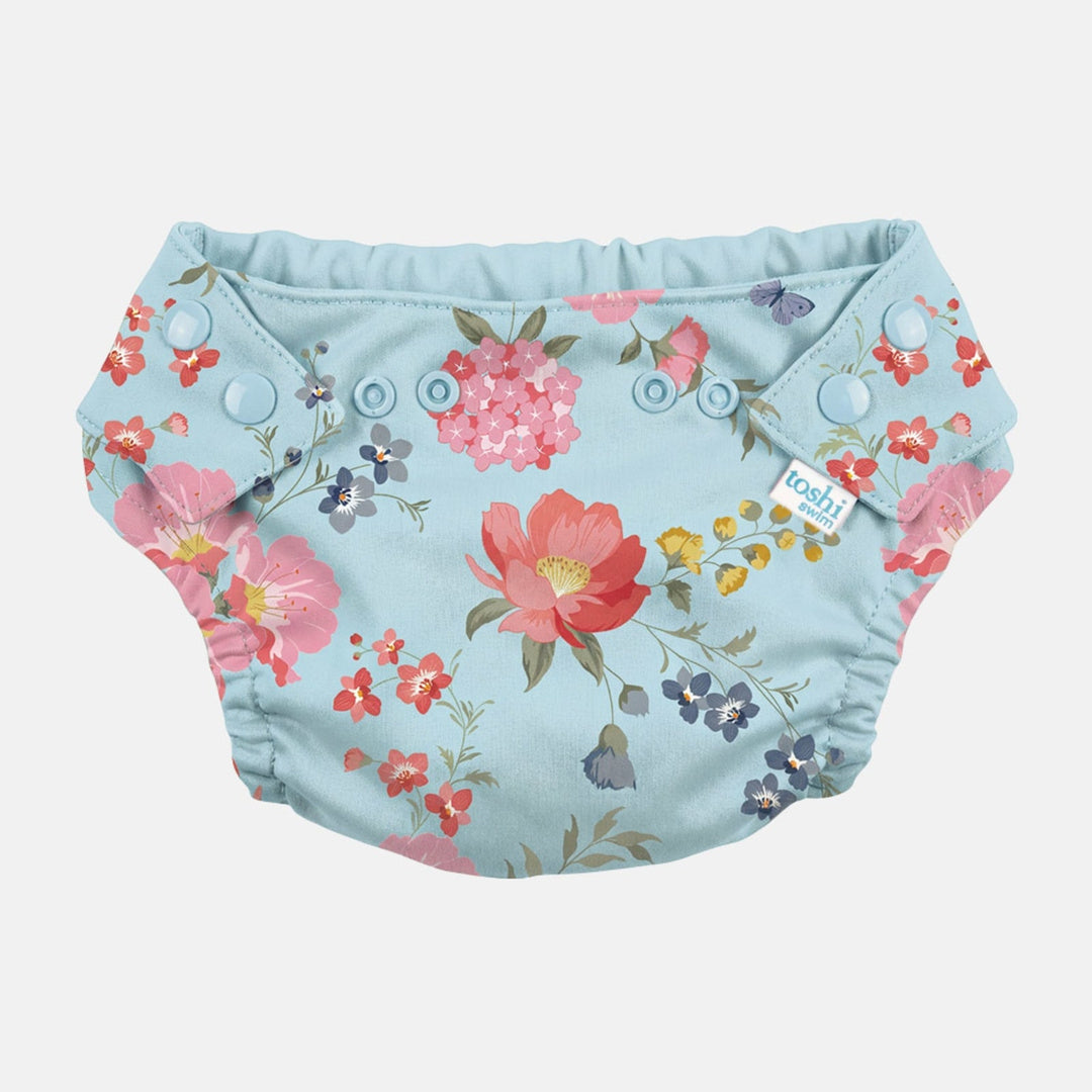 Twinkle Reusable Swim Nappy | Aqua Garden image 2
