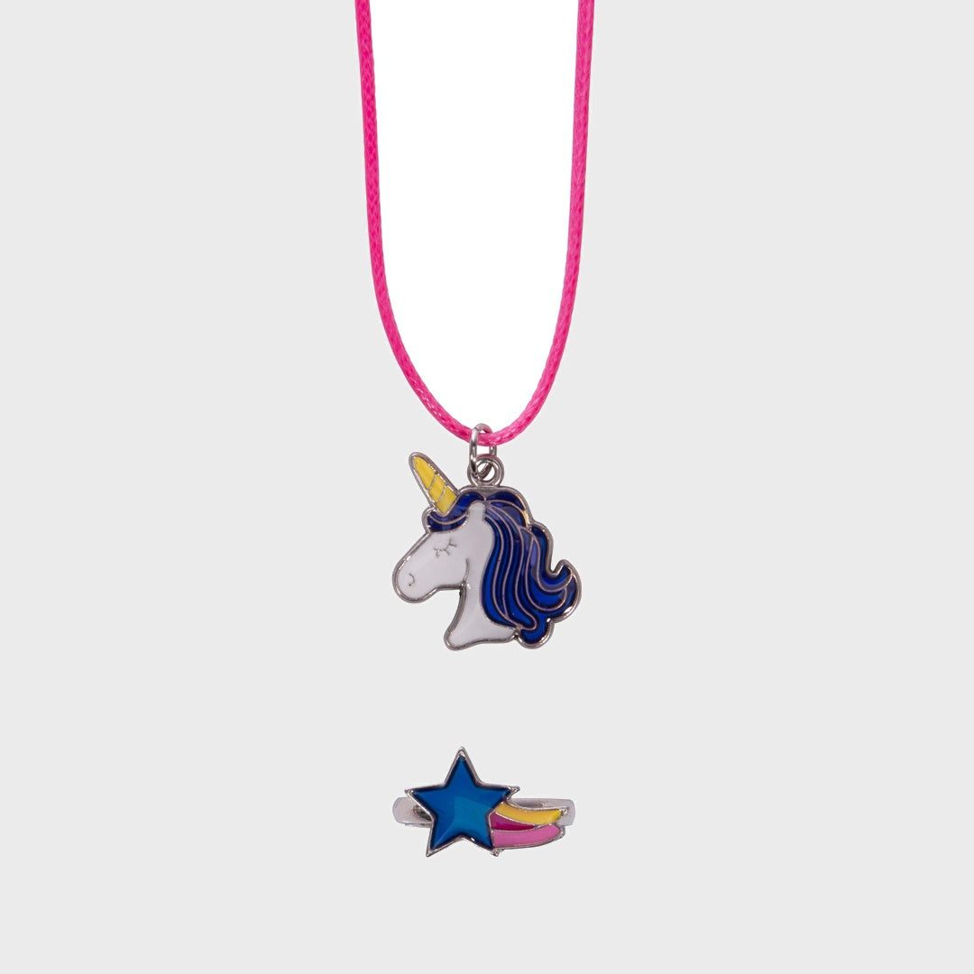 Mood Ring & Necklace Set | Unicorn — image 2