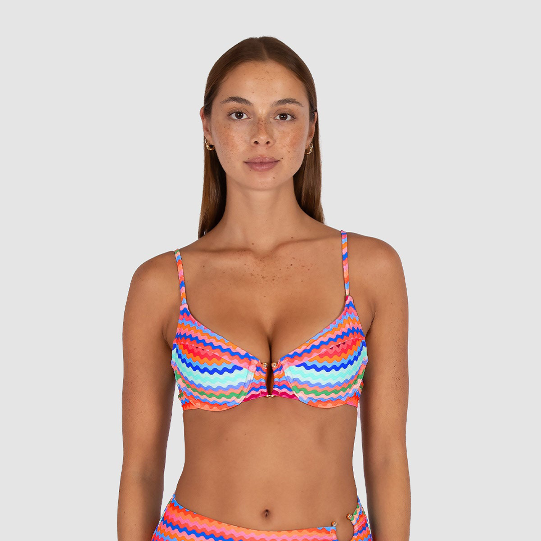 La Mer BC Cup Underwire Bra | Earth Ember official Baku front, full head