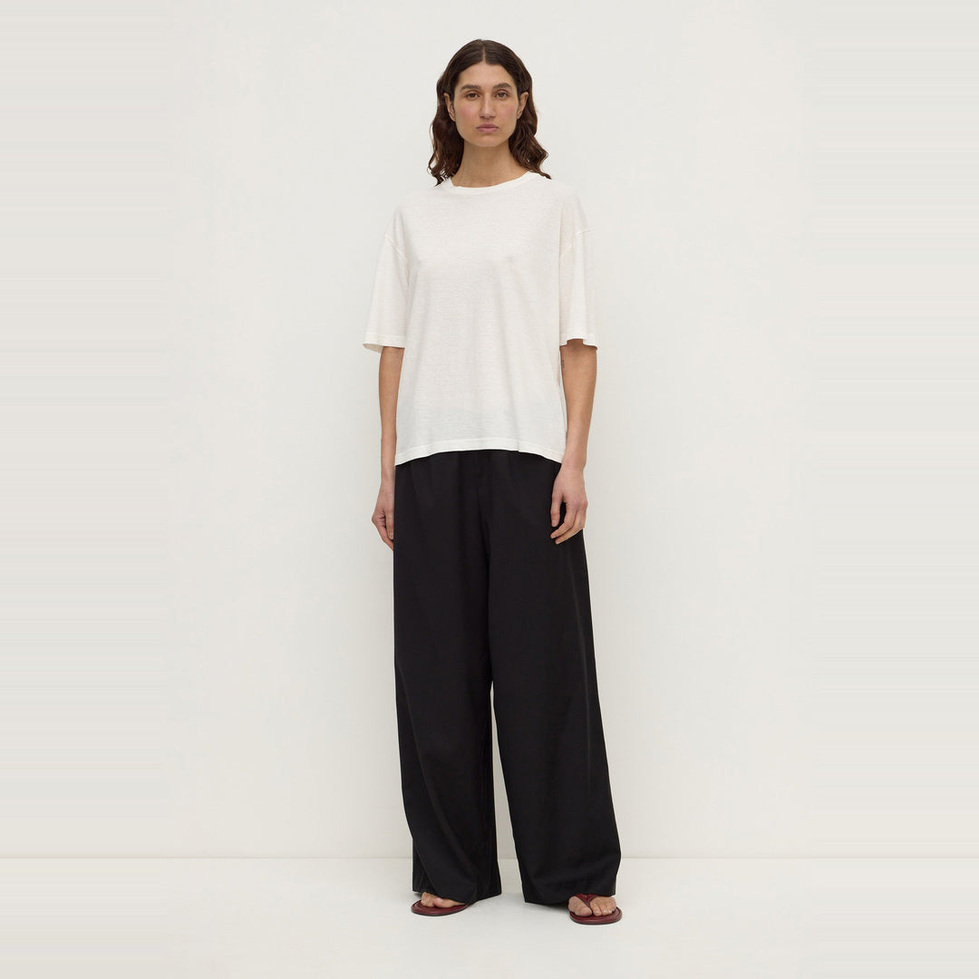 Kira Cotton Hemp Tee | Antique White — image 3