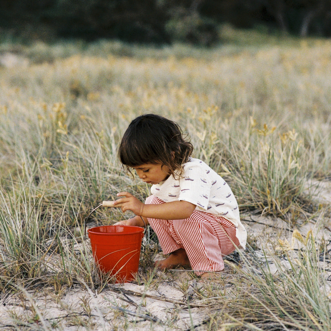 Dae Pants | Meri Stripe — lifestyle view 1