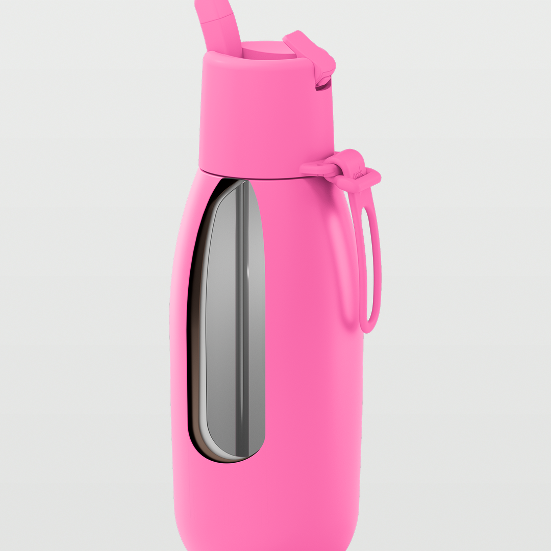 Edition II Bottle with Flip Straw Lid (1 Litre) | Bubblegum — image 4