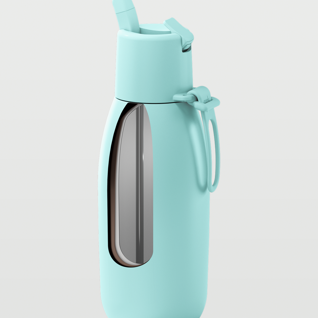 Edition II Bottle with Flip Straw Lid (1 Litre) | Peppermint — image 4