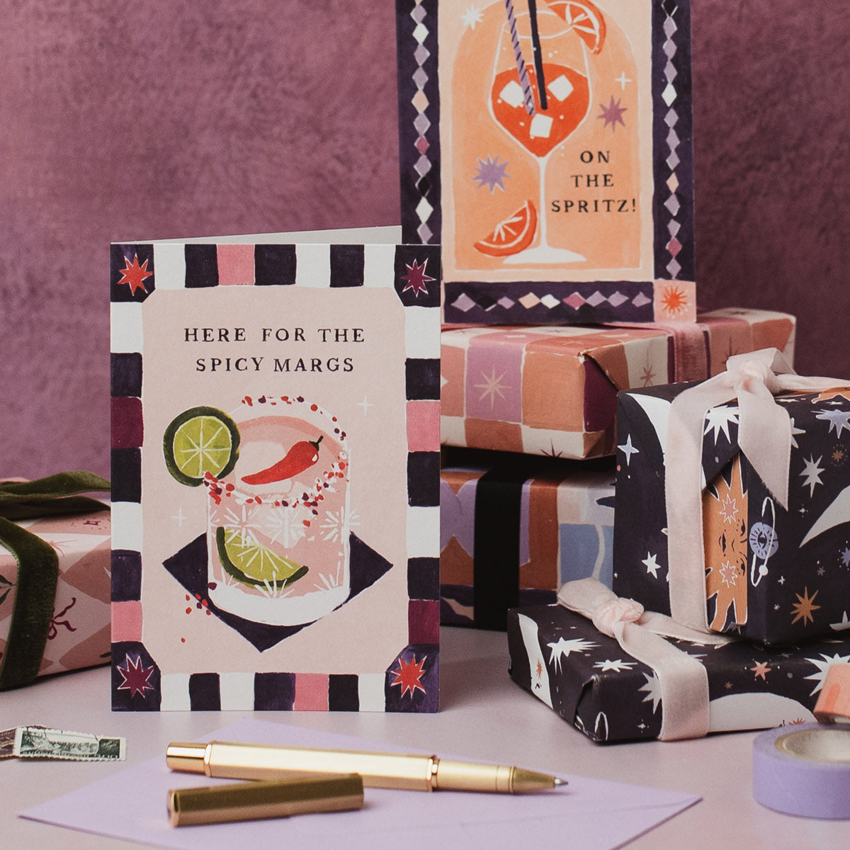 Spicy Margarita Birthday Card | Cocktails Birthday Cards