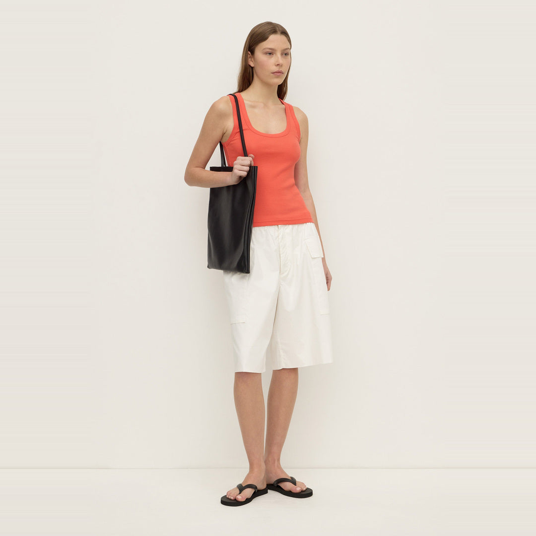 Robyn Scoop Neck Rib Tank | Dahlia — image 4