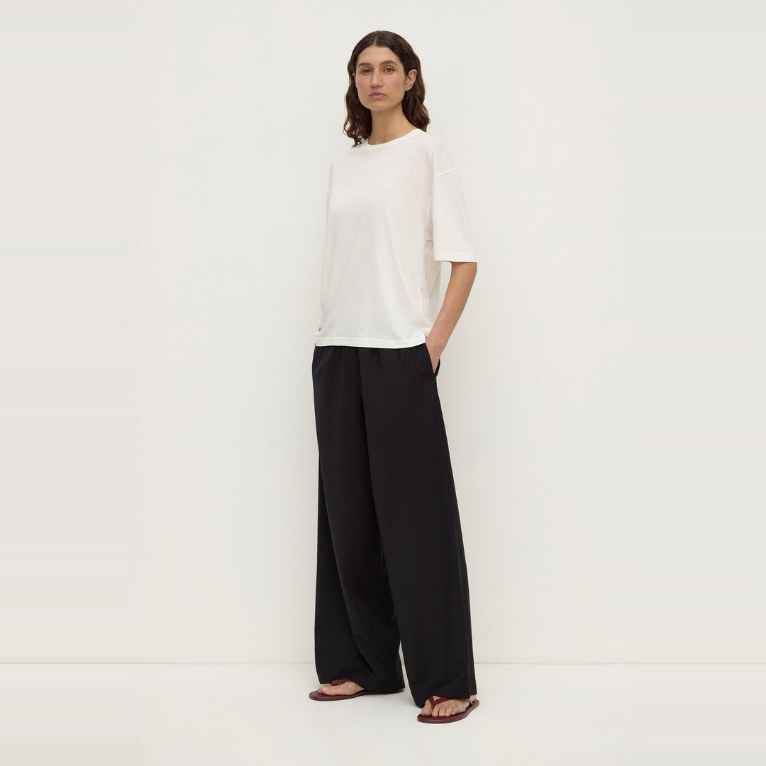 Kira Cotton Hemp Tee | Antique White — image 4