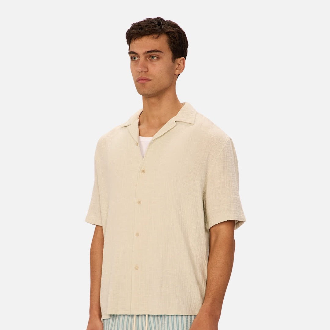 The Seguro Short Sleeve Shirt | Duck Egg official Industrie view 4