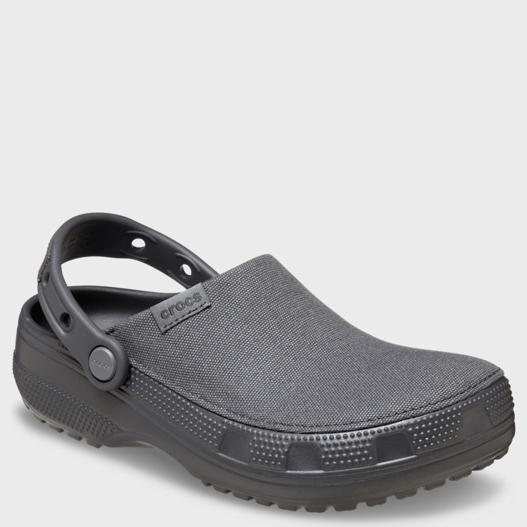 Classic Crafted Clog | Black Sand — Angle view