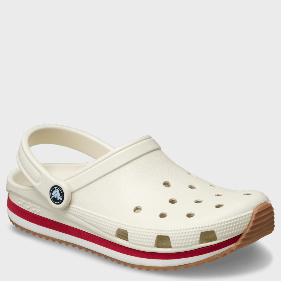 Crocband Runner | Summit White — Angle view