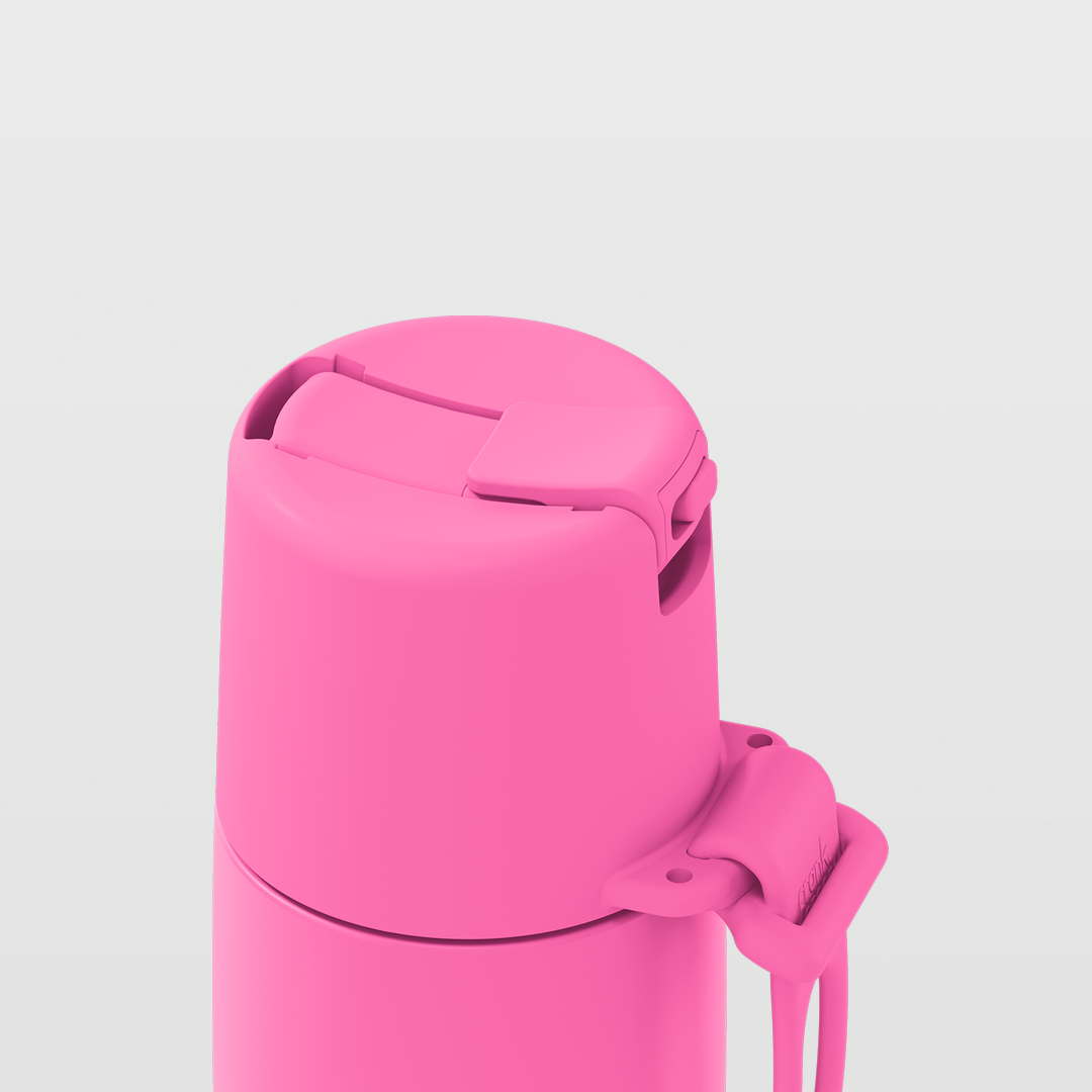 Edition II Bottle with Flip Straw Lid (355ml) | Bubblegum — image 5