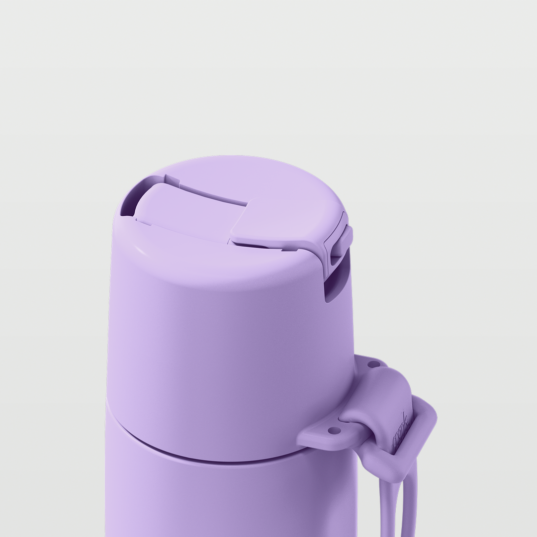 Edition II Bottle with Flip Straw Lid (355ml) | Iris — image 5