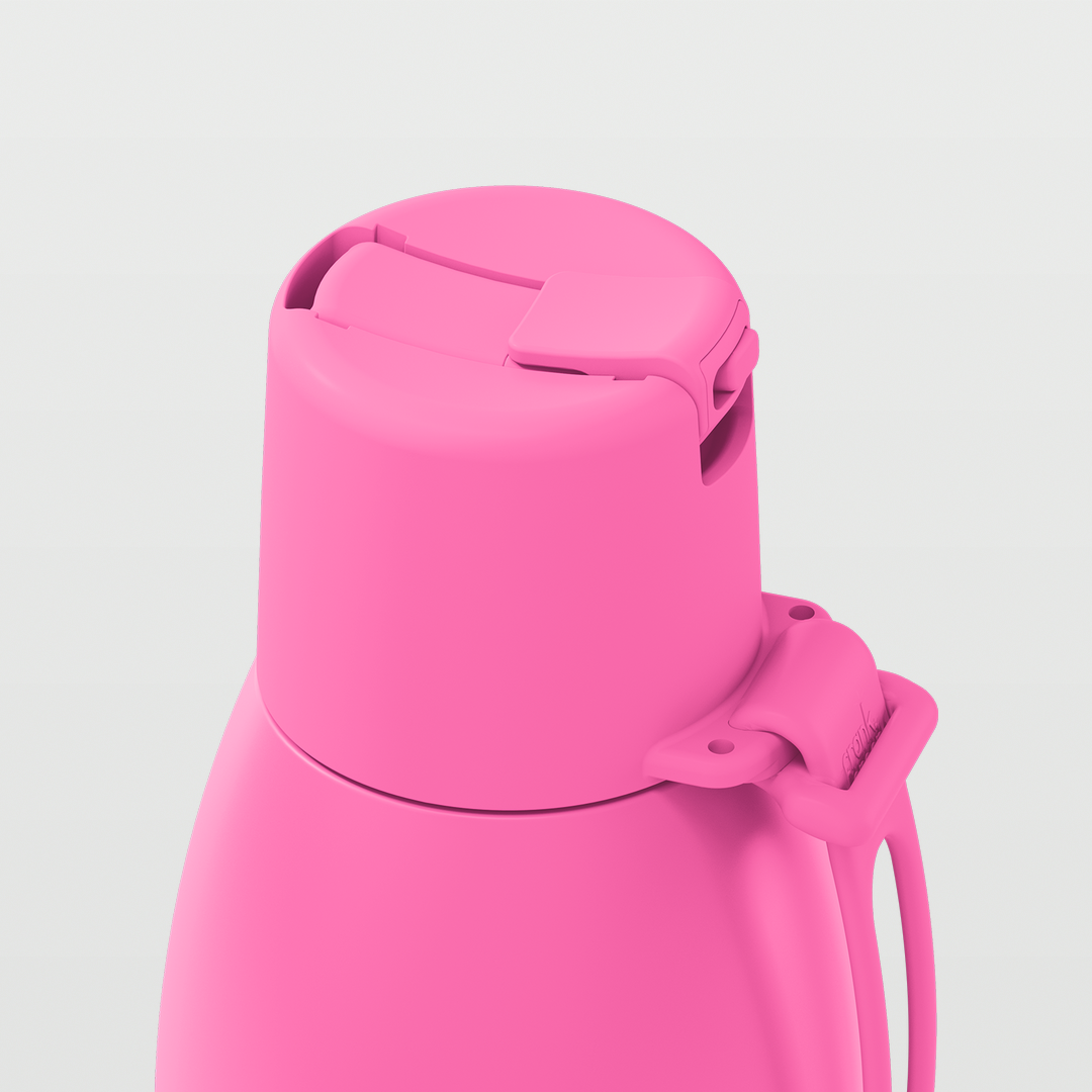 Edition II Bottle with Flip Straw Lid (1 Litre) | Bubblegum — image 5