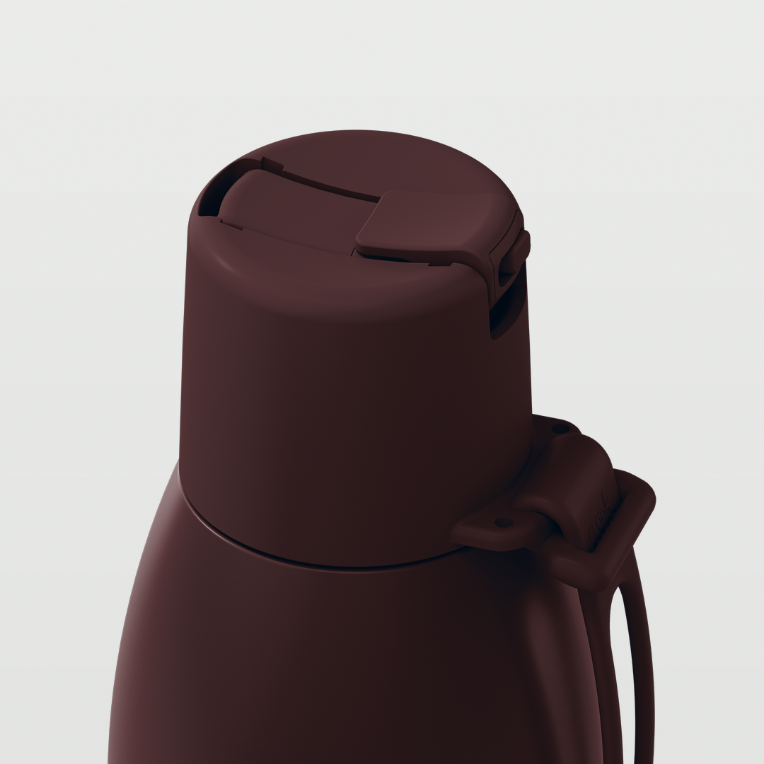 Edition II Bottle with Flip Straw Lid (1 Litre) | Chocolate — image 5