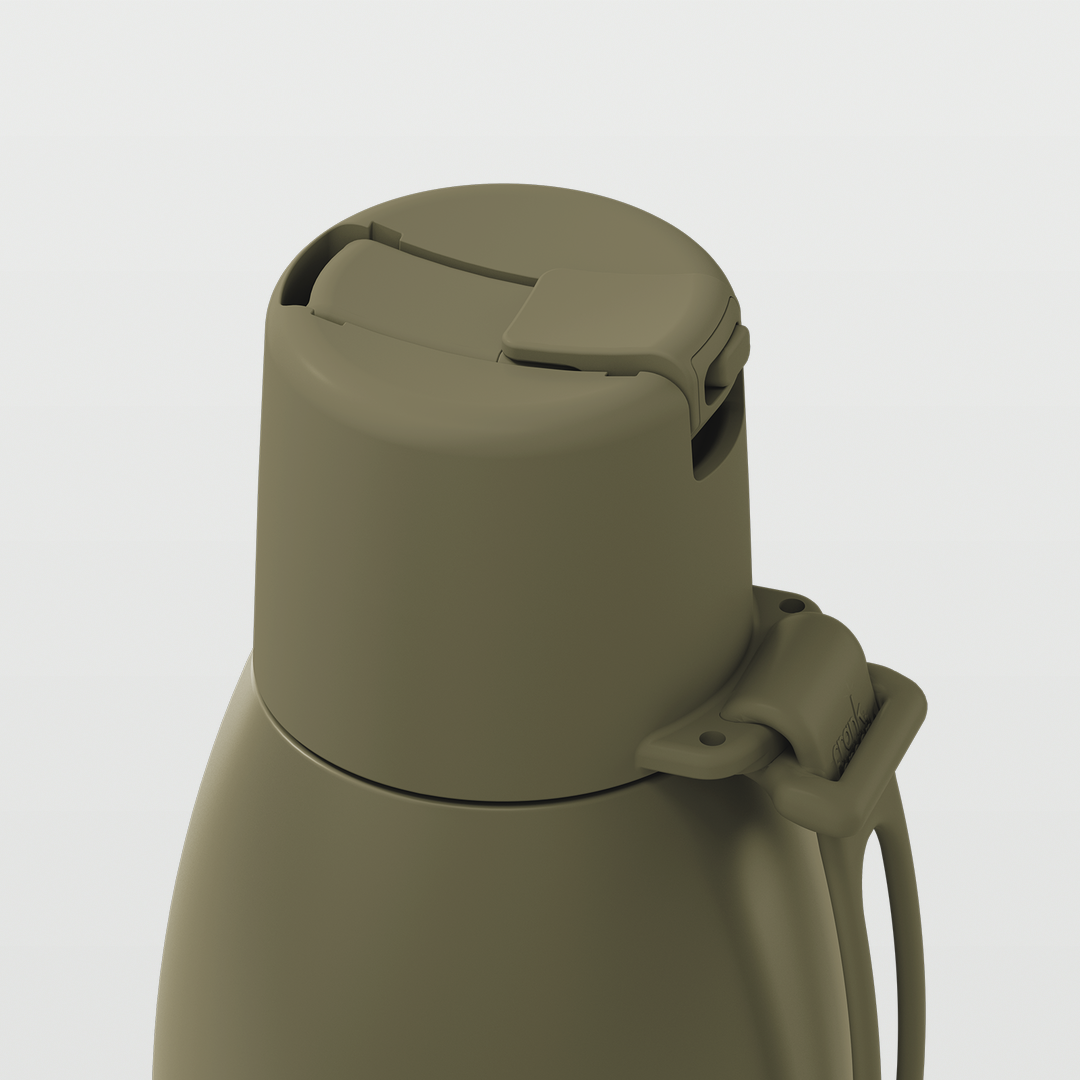 Edition II Bottle with Flip Straw Lid (1 Litre) | Moss — image 5