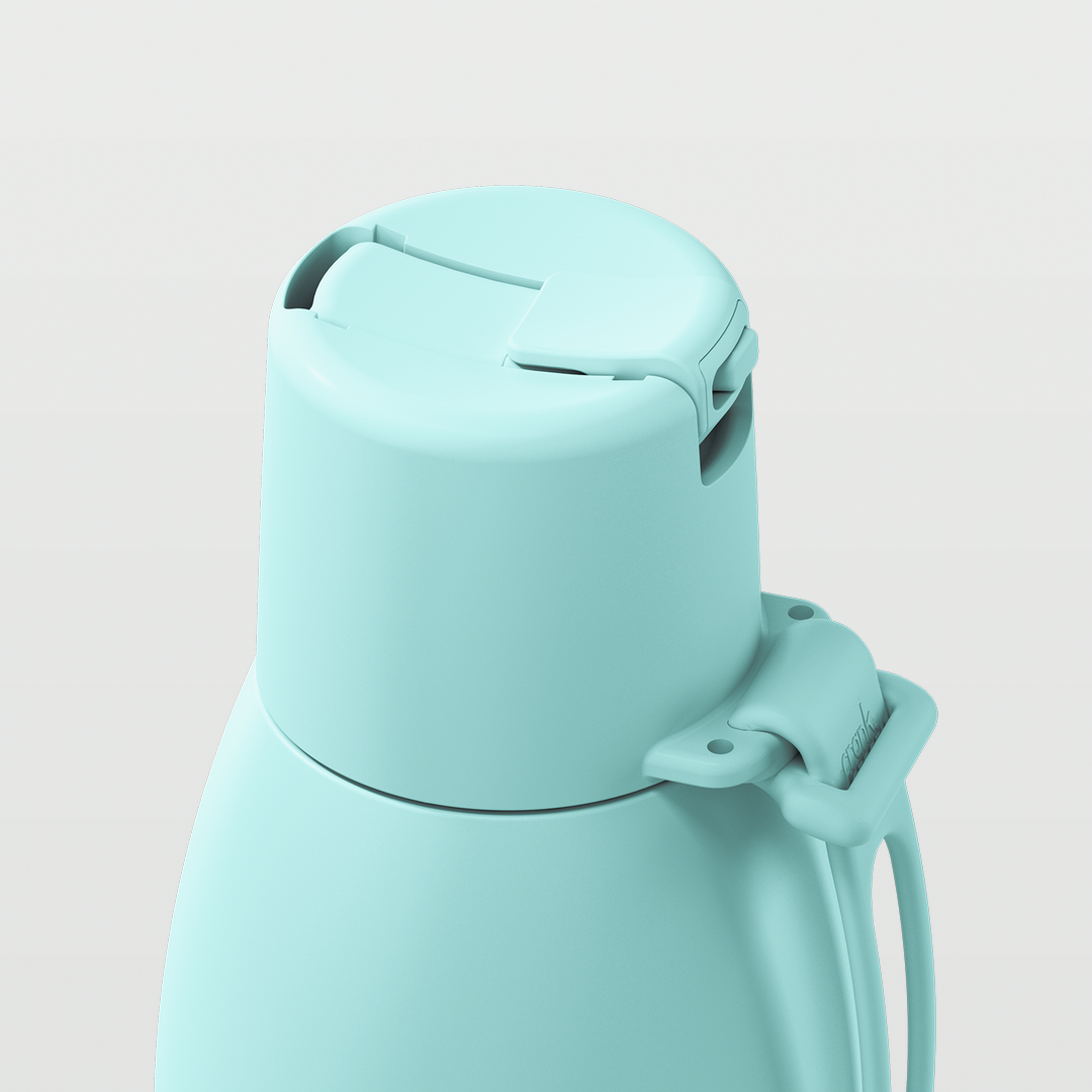 Edition II Bottle with Flip Straw Lid (1 Litre) | Peppermint — image 5