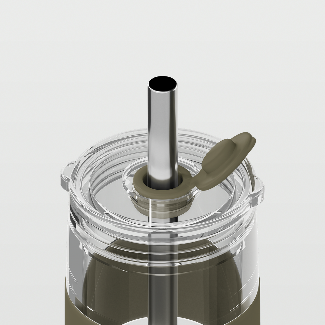 Edition II Big Cup with Jumbo Straw (595ml) | Moss — image 5