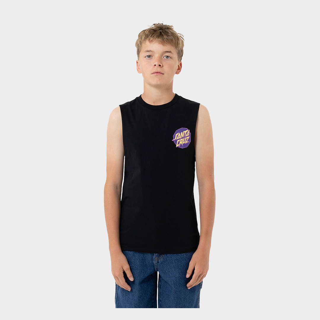 Meek Scratched Slasher Muscle | Black