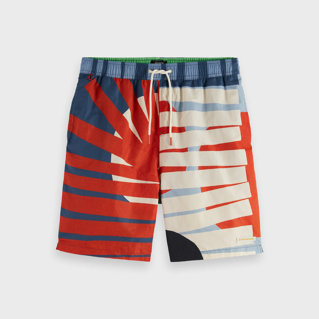 Longer-Length Swim Shorts | Art Dept Multi image 5