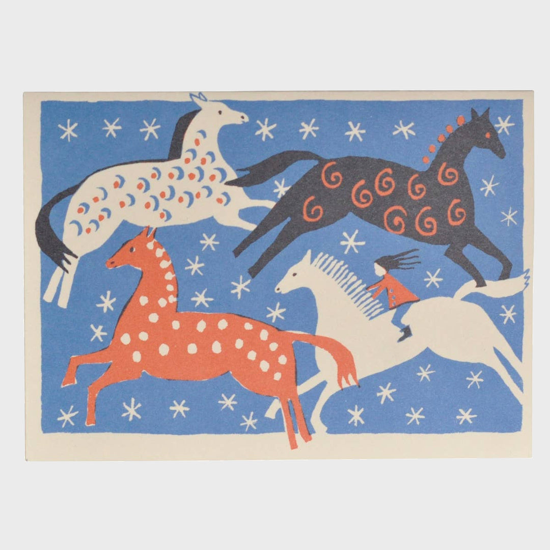 Card | Four Horses