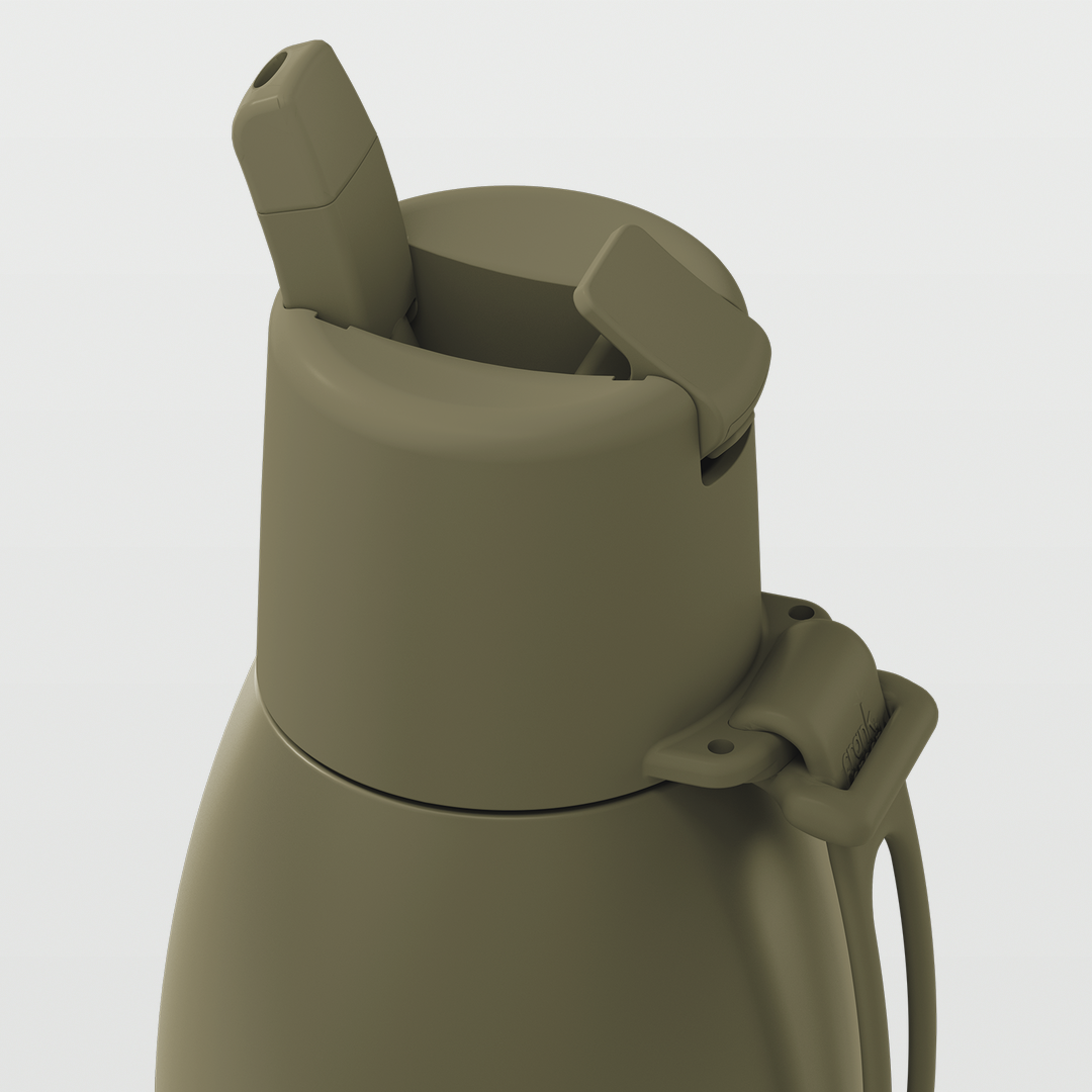 Edition II Bottle with Flip Straw Lid (1 Litre) | Moss — image 6