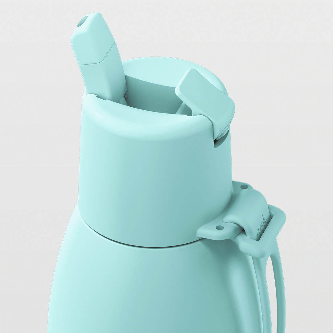 Edition II Bottle with Flip Straw Lid (1 Litre) | Peppermint — image 6