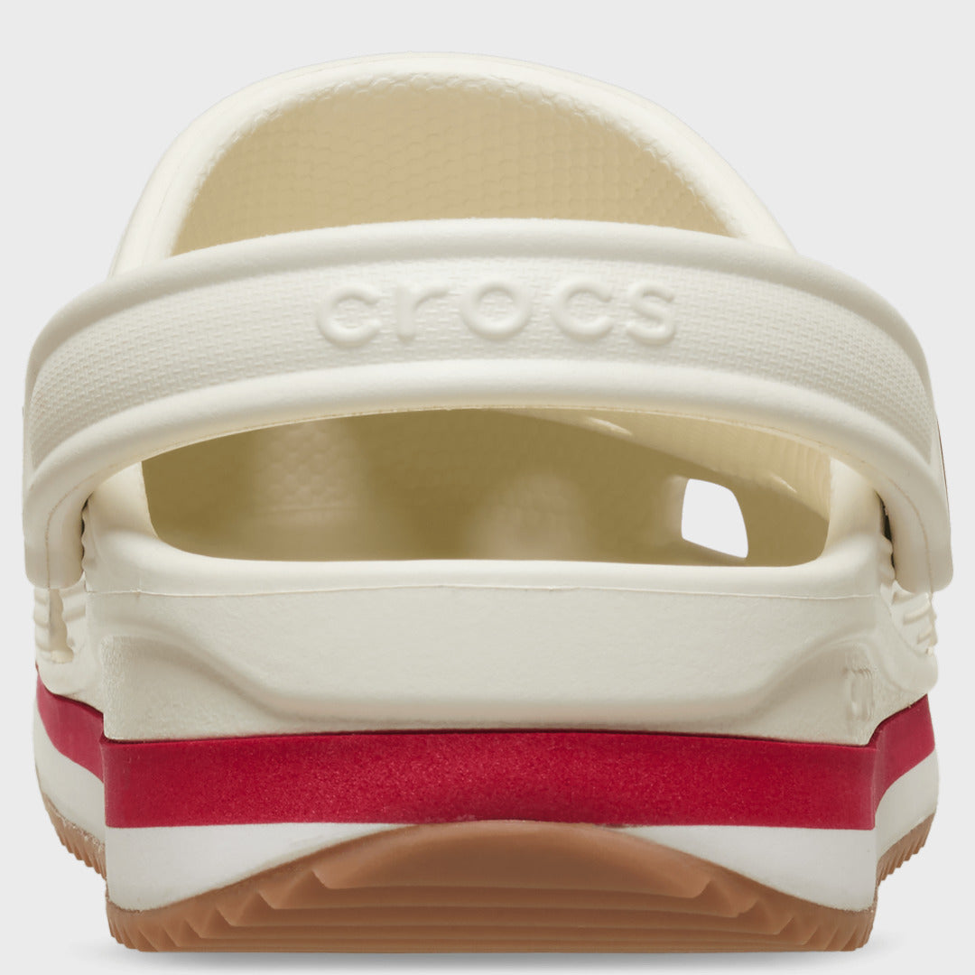 Crocband Runner | Summit White — Back view