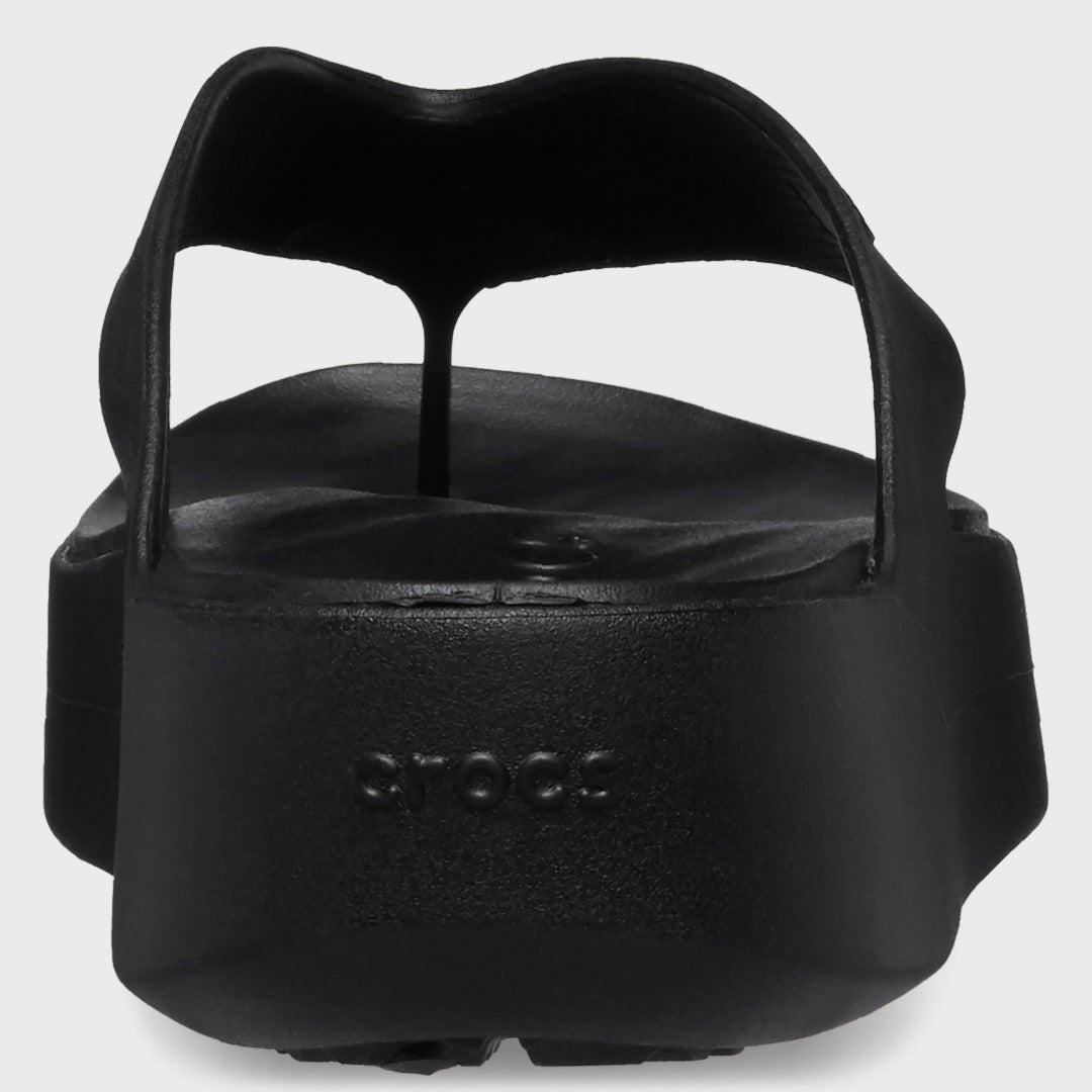Getaway Platform Flip | Black — Back view