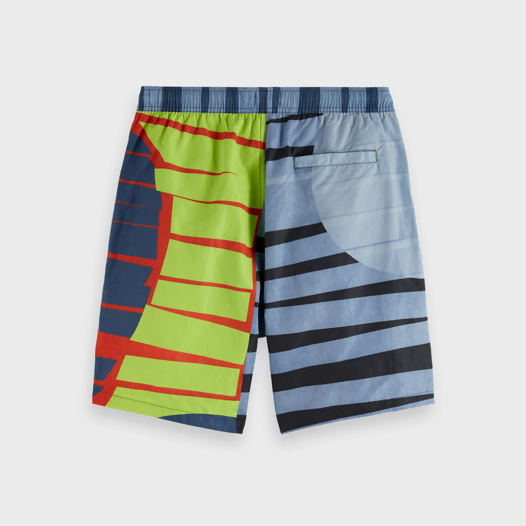 Longer-Length Swim Shorts | Art Dept Multi image 6
