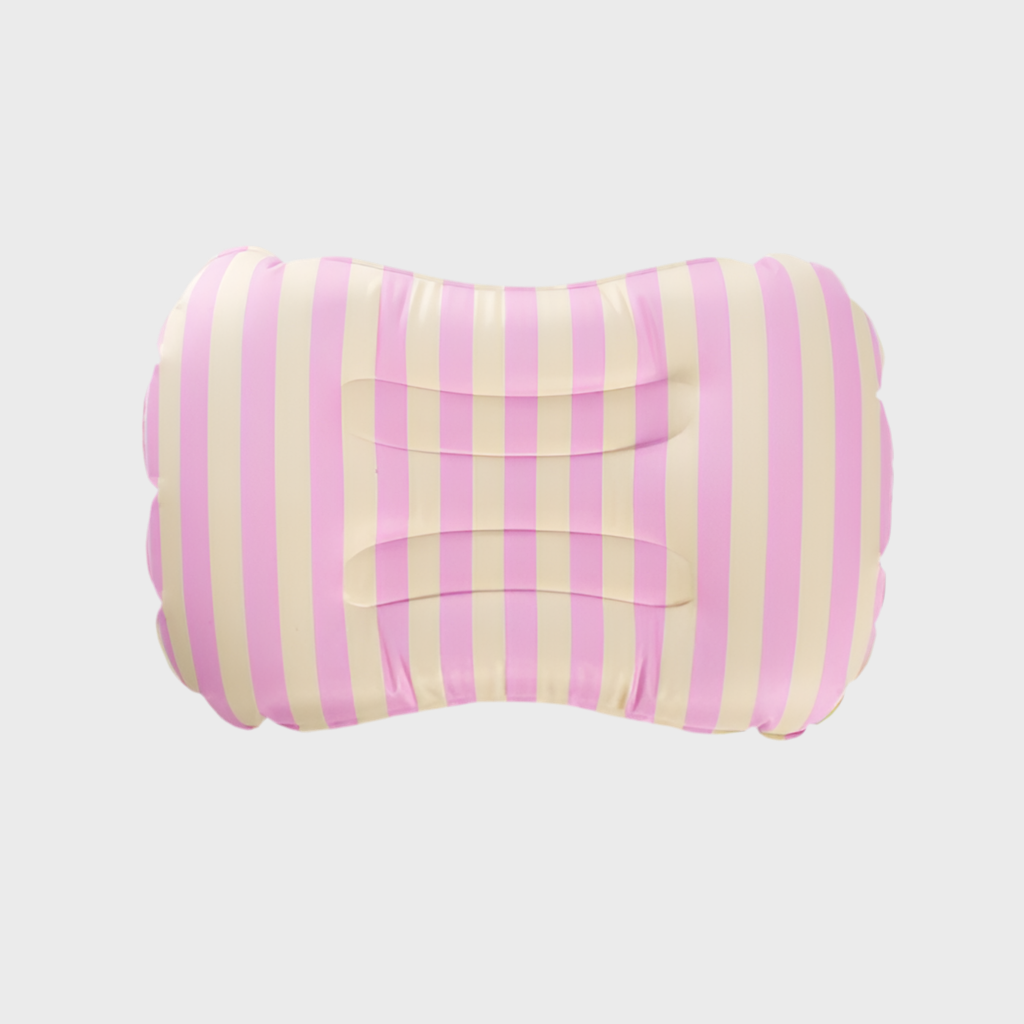 INFLATABLE BEACH PILLOW | YELLOW PINK