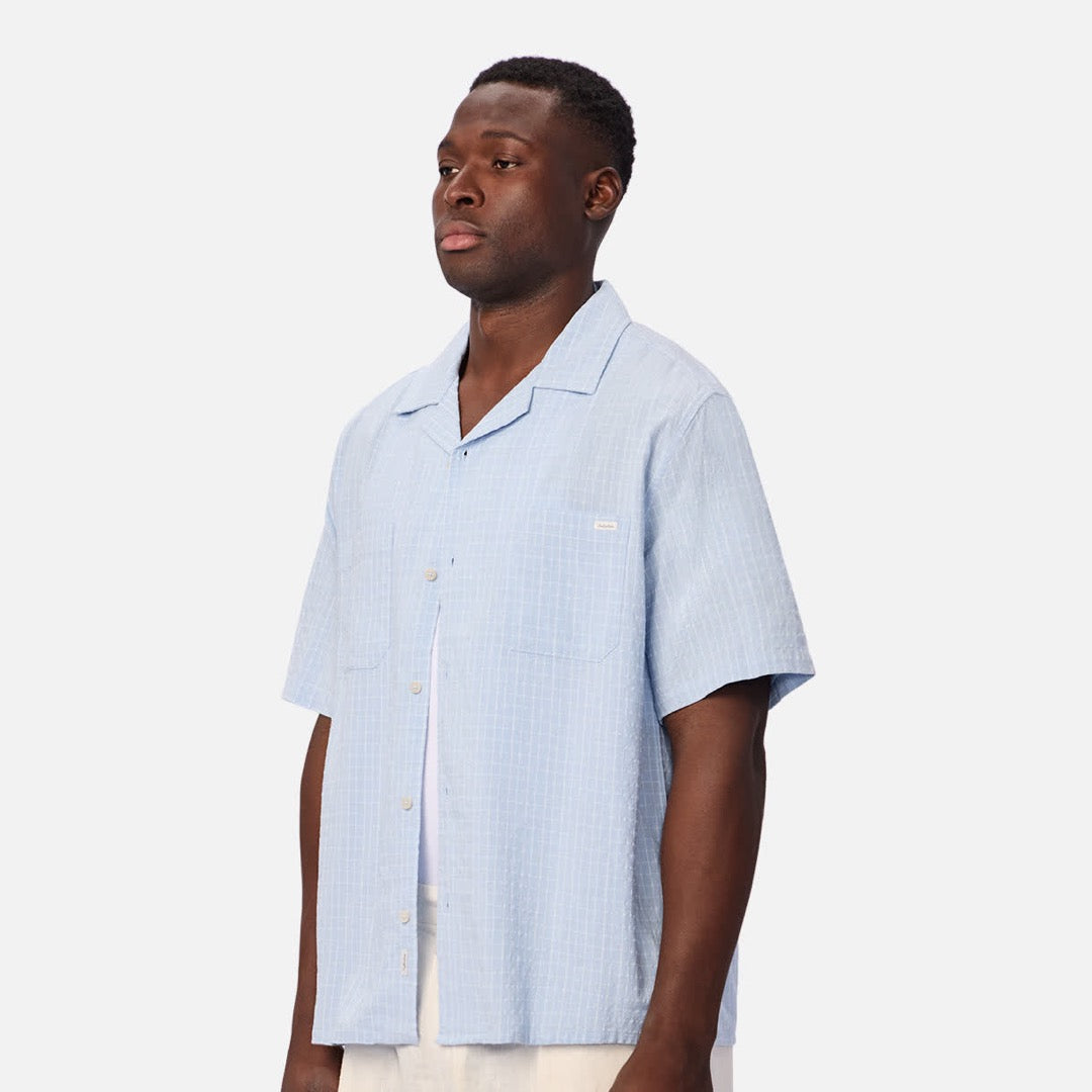 The San Carlos Short Sleeve Shirt | Sky / White official Industrie view 3