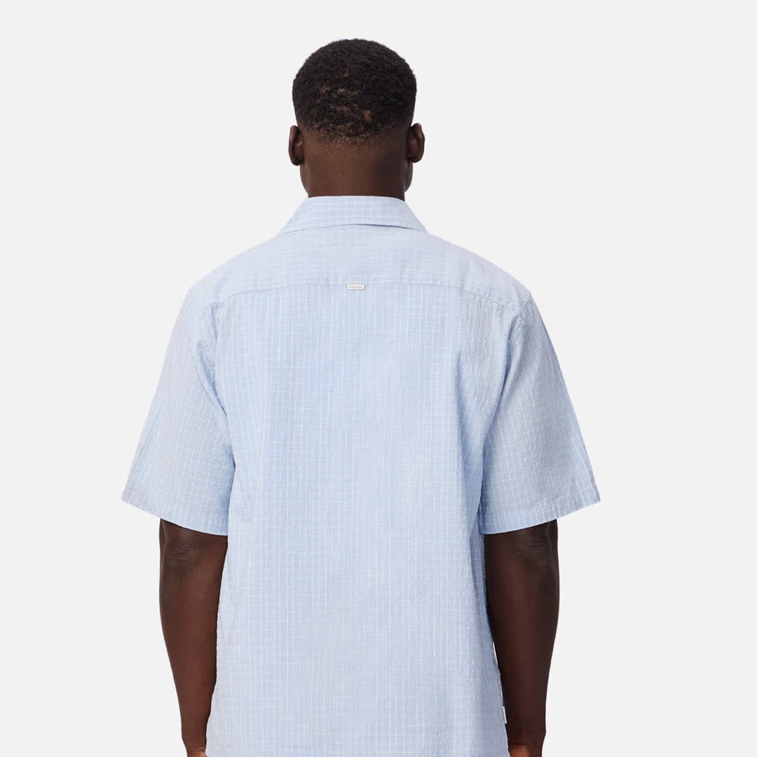 The San Carlos Short Sleeve Shirt | Sky / White official Industrie view 4