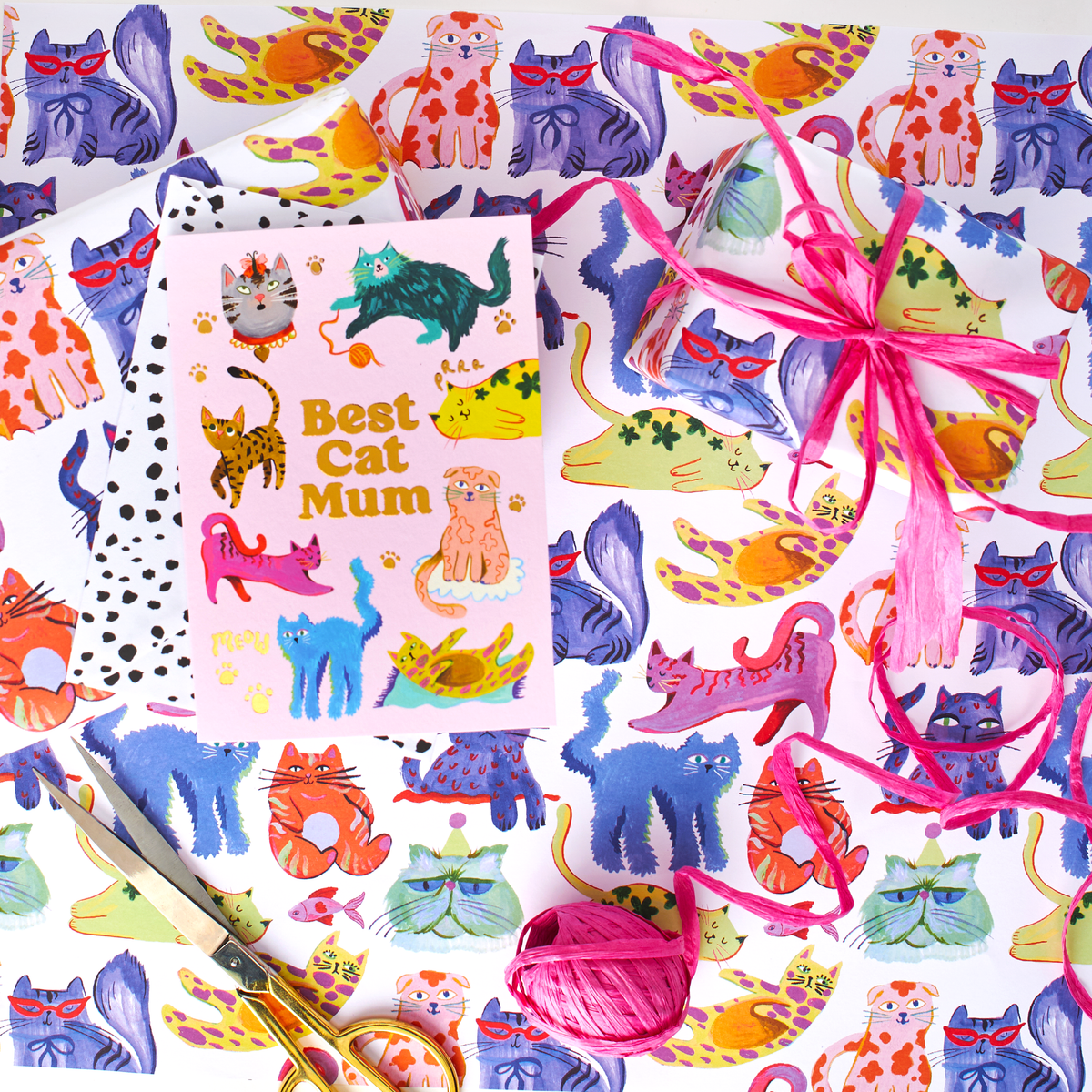 Best Cat Mum Card