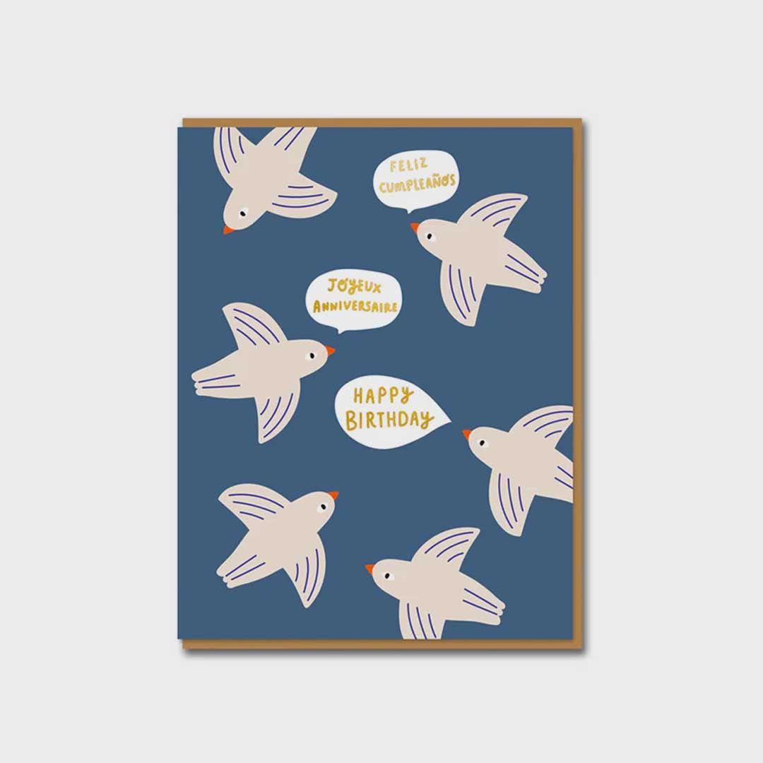 Birthday Card | Birthday Birds
