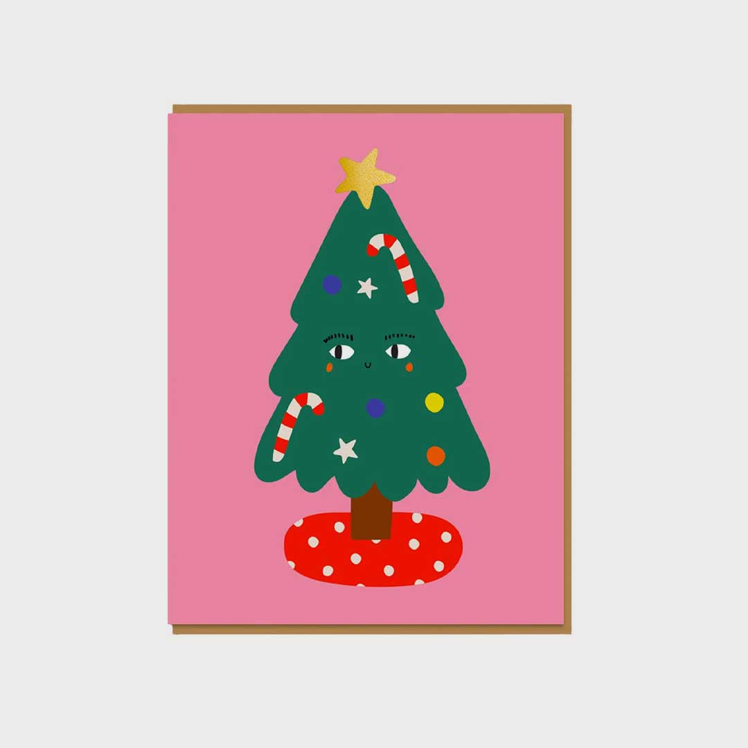 Christmas Card | Christmas Candy Tree