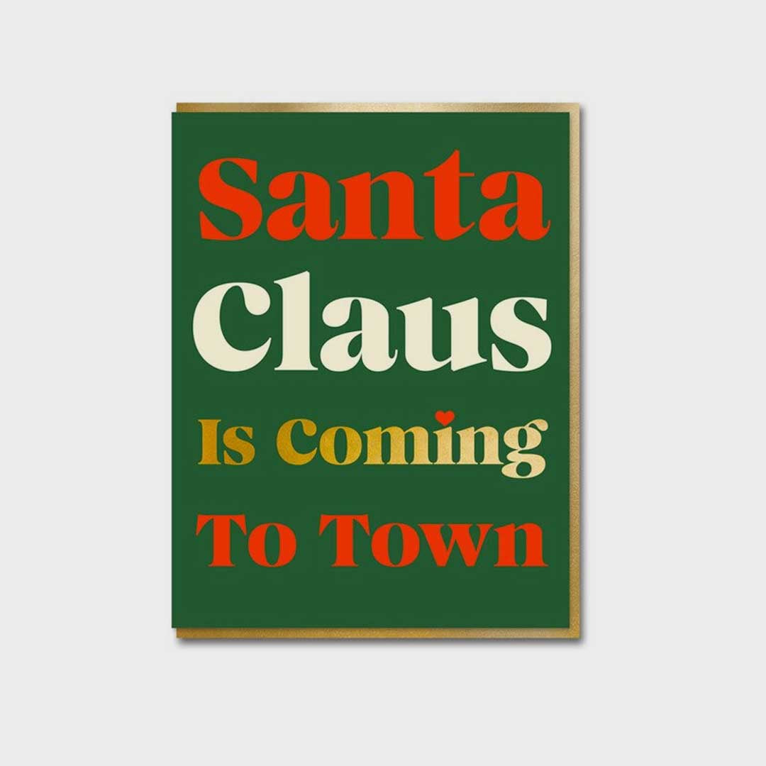Christmas Card | Santa Claus is Coming to Town